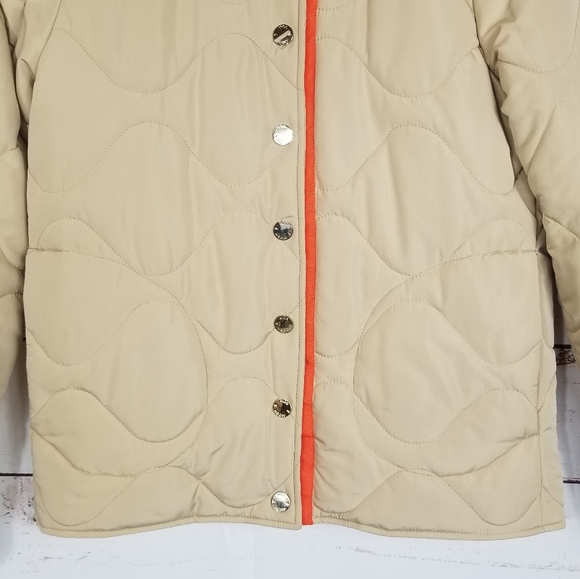 Mos Mosh | Tan Quilted Ruby Spring Jacket - Picture 4 of 10